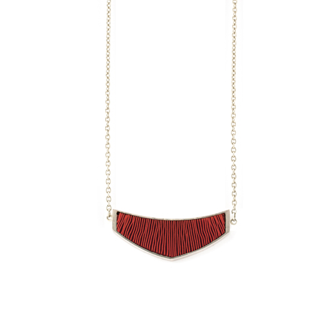 ketting-mini-zilver-rood